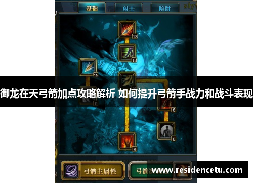 御龙在天弓箭加点攻略解析 如何提升弓箭手战力和战斗表现